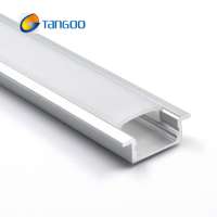 Slim recessed aluminum led profile, led aluminium profile for strip light